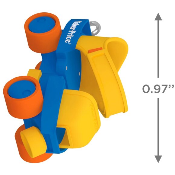 New! Fisher Price Toy Roller Skates Hallmark Keepsake Christmas Ornament 2024 - Picture 3 of 5